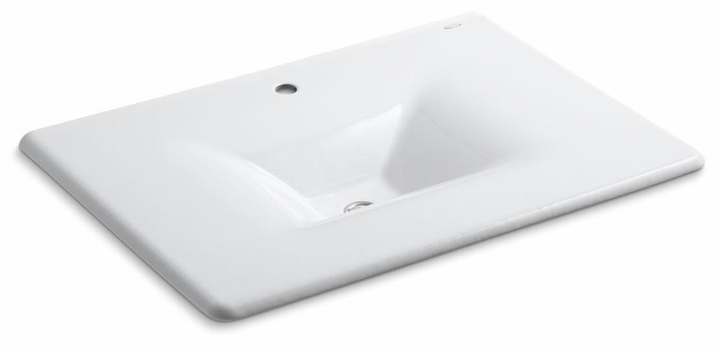 Iron/Impressions 31" Enameled Cast Iron Vanity Sink Top