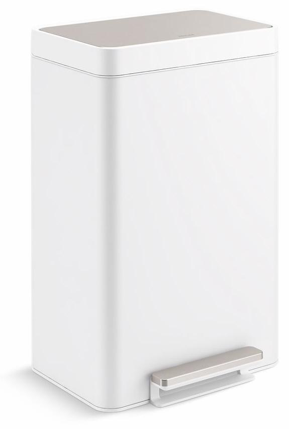 Dual Compartment Step Trash Can