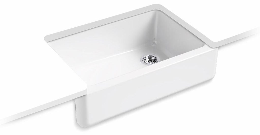 Whitehaven 32-3/4" 1 Bowl Undermount Farmhouse Kitchen Sink