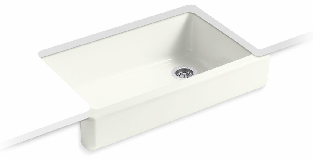 Whitehaven 35-1/2" 1 Bowl Undermount Farmhouse Kitchen Sink