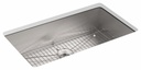 Vault 33" 1 Bowl 4-Hole Dual Mount Kitchen Sink