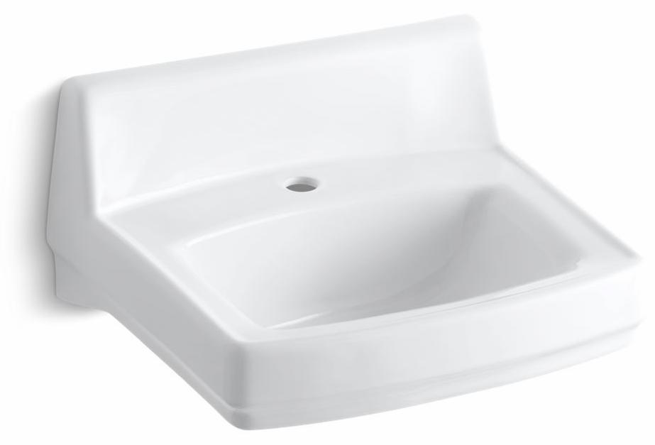 Greenwich 20-3/4" x 18-1/4" Single Hole Wall Mount Bathroom Sink
