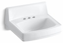Greenwich 20-3/4" x 18-1/4" Centerset Wall Mount Bathroom Sink