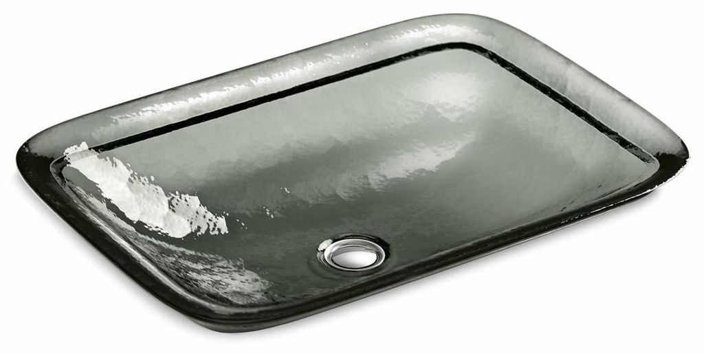Inia Wading Pool Glass Bathroom Vessel Sink
