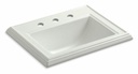 Memoirs Classic Widespread Drop-In Bathroom Sink