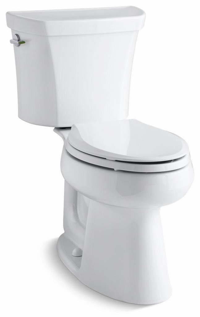 Highline Comfort Height 2-Piece Elongated Dual Flush Toilet (Less Seat)