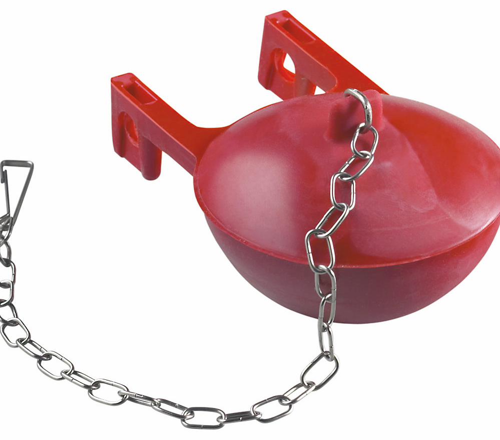 Red Ball Toilet Flapper