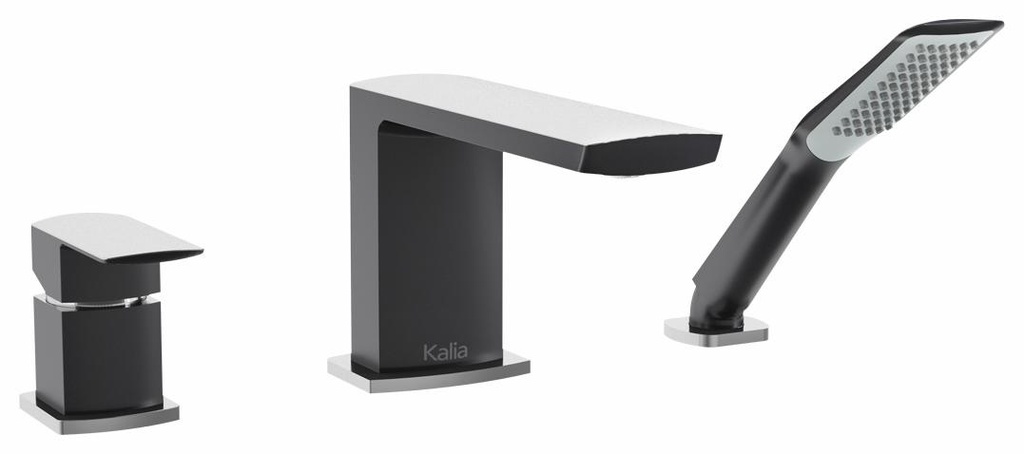 Grafik 3-Piece Roman Tub Faucet with Hand Shower