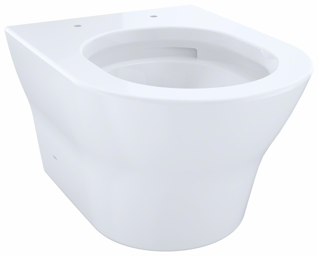 MH Wall-Hung D-Shape Dual-Flush 1.28 and 0.9 GPF Toilet Bowl with CeFiONtect™
