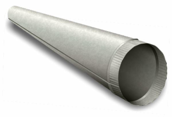6" x 60" Snap Lock Pipe 26ga (per foot)