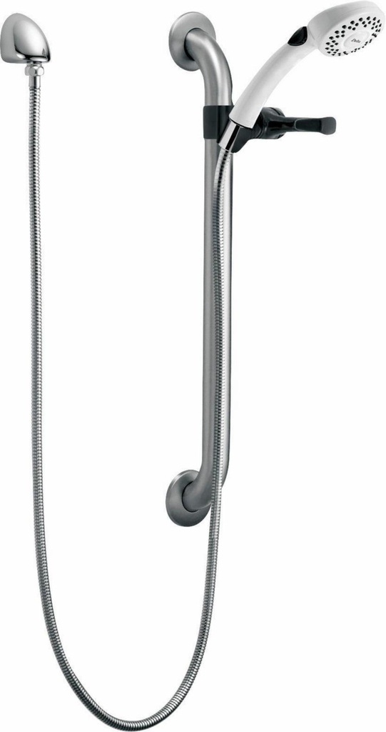 1-Setting Hand Shower with Grab Bar and Elbow
