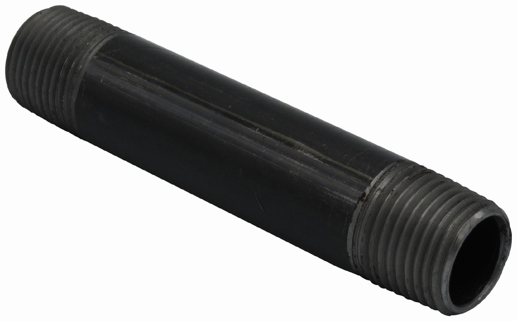 3/4 X 8 STD BLACK STEEL NIPPLE