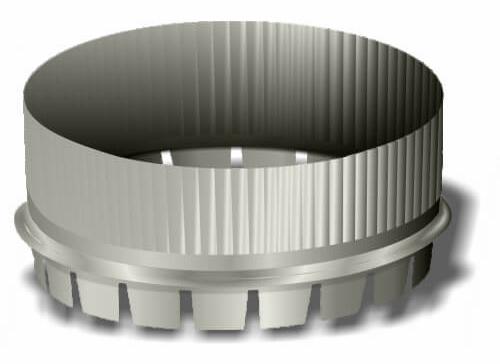 8" x 8" x 2.5" Tap-In Collar 26ga