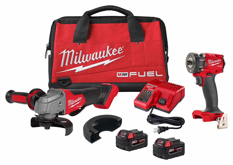 M18 FUEL KIT IMPCT WRENCH W/GRINDER