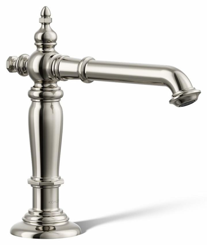 Artifacts Widespread Bathroom Faucet Spout Column Design 1.2 GPM (Less Handles)