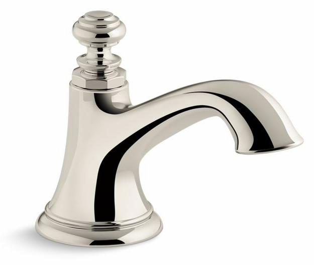 Artifacts Widespread Bathroom Faucet Spout Bell Design 1.2 GPM (Less Handles)