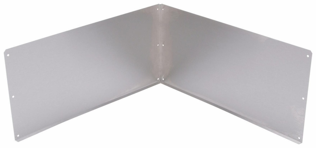 Duraguard Ss Wall Plates (2) 24x12 For 62m Or 63m Basin