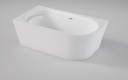 Milla Semi-Freestanding LH Corner Bathtub