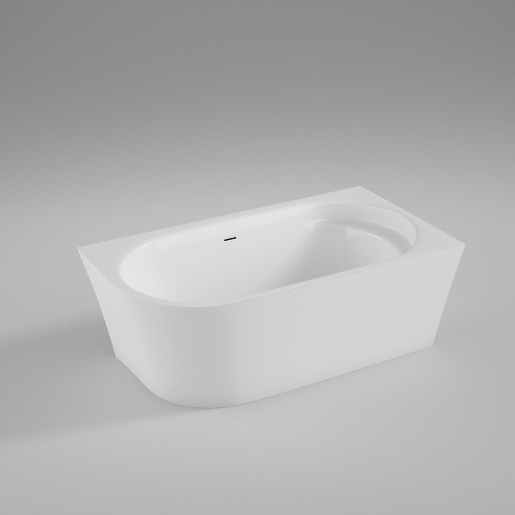 Milla Semi-Freestanding RH Corner Bathtub