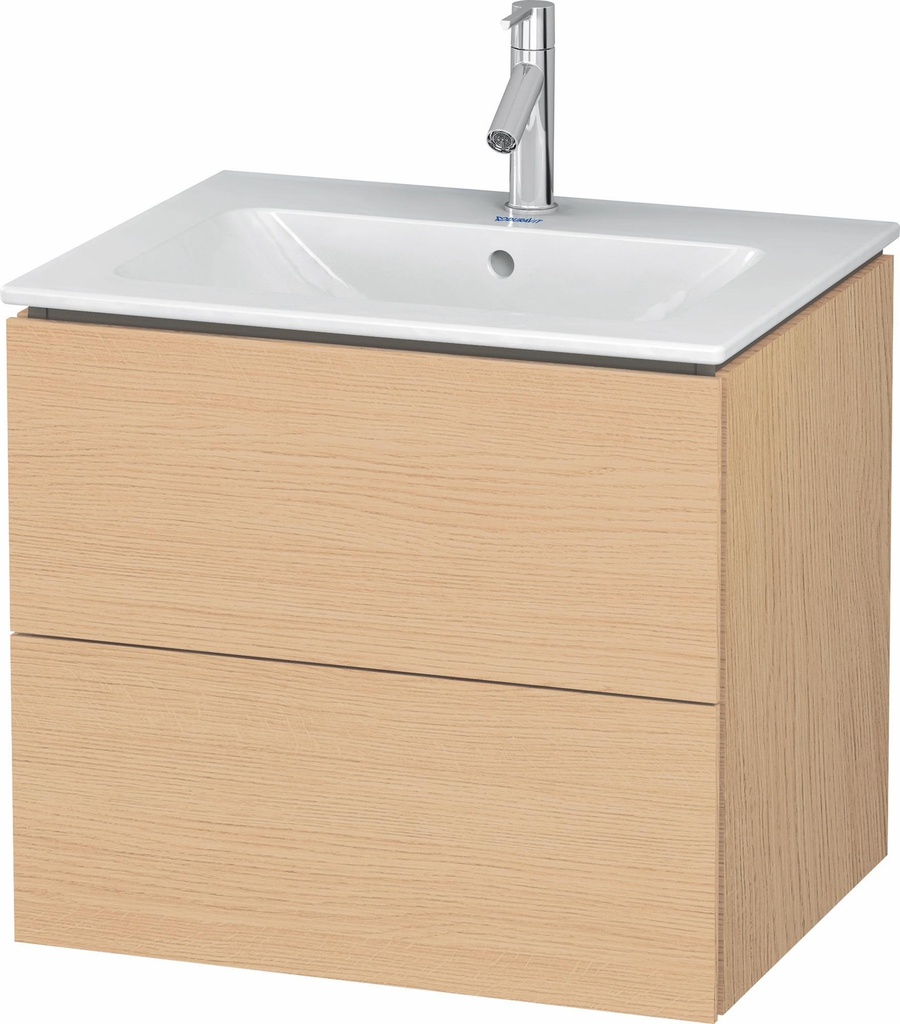L-Cube Wall Mount Vanity with 2 Drawers (Cabinet Only)