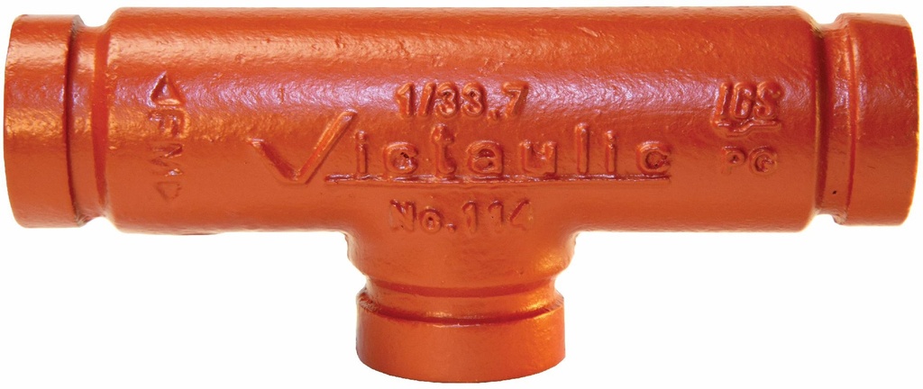 1" IGS Grooved Tee FireLock 114