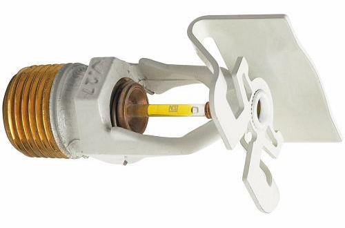 1/2" Quick Response 175F K4.4 Residential Horizontal Sidewall Sprinkler Head Bright White V4431