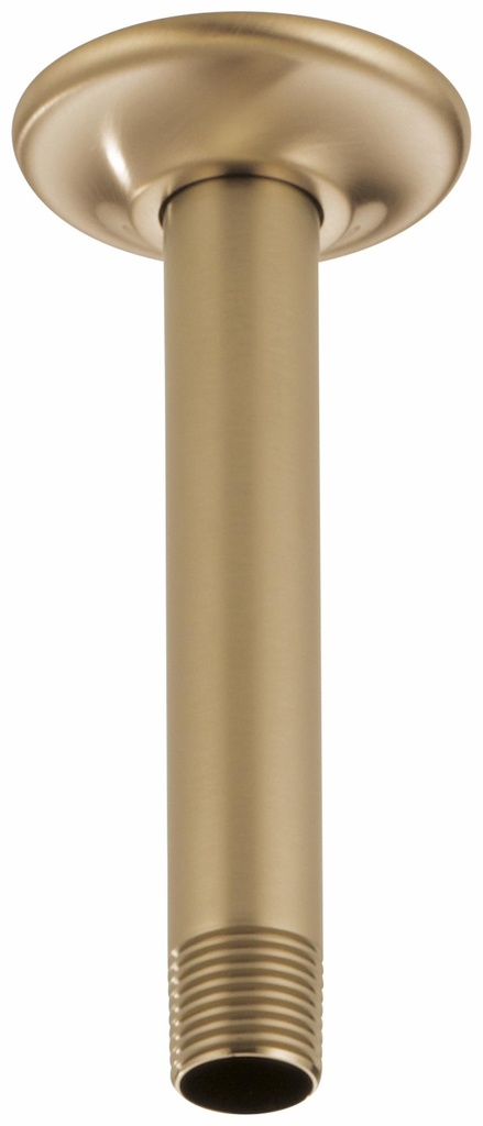 Essential 6" Ceiling Mount Shower Arm and Flange