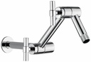 Litze Jointed Shower Arm and Flange