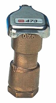 QCV, 3/4" inlet, one-piece body, Single Lug, Stainless Steel cover