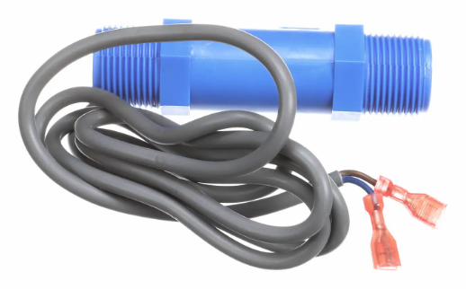 Flow sensor flow activated