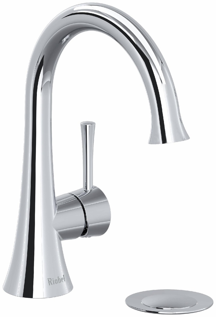 Edge Single Hole Bathroom Faucet with Lever Handle 1.2 GPM