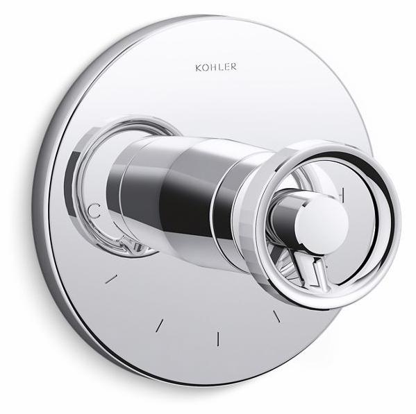 Components Thermostatic Valve Trim with Industrial Handle