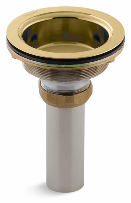 Duostrainer Sink Drain Body with Tailpiece