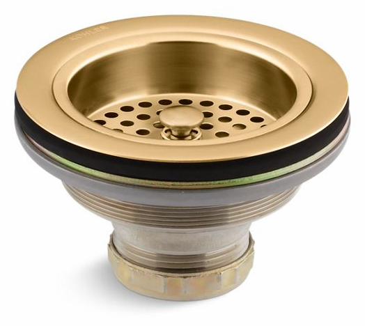 Duostrainer Sink Drain and Strainer Basket (less Tailpiece)