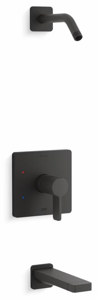 Parallel Rite-Temp Tub and Shower Trim (less Shower Head)