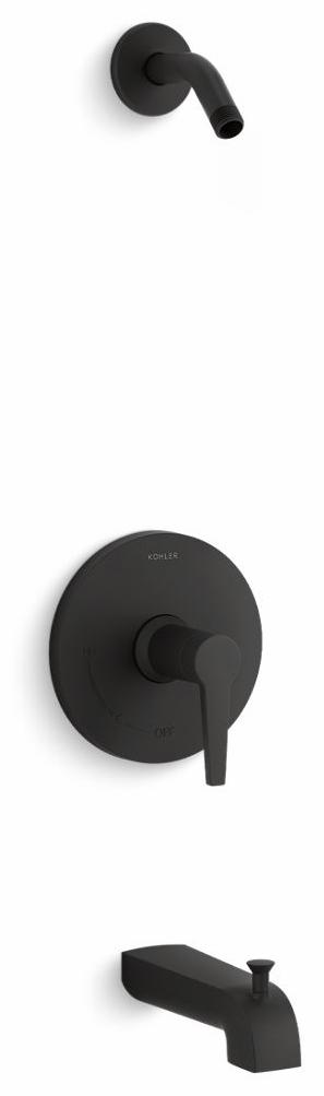 Pitch Rite-Temp Tub and Shower Trim (less Shower Head)