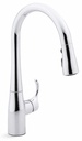 Simplice Compact Kitchen Faucet with Pulldown Spray