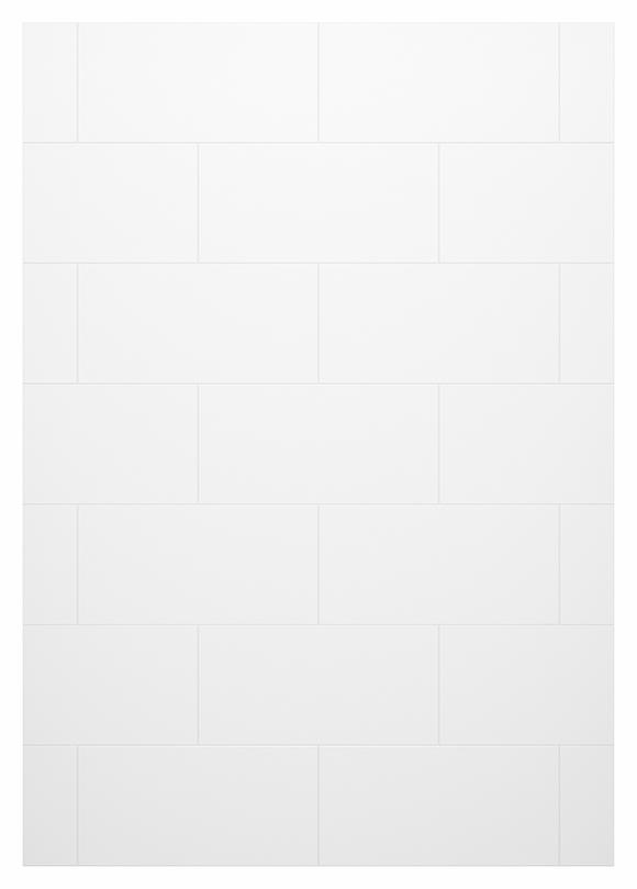 Denso 62" x 84" Shower Back Wall