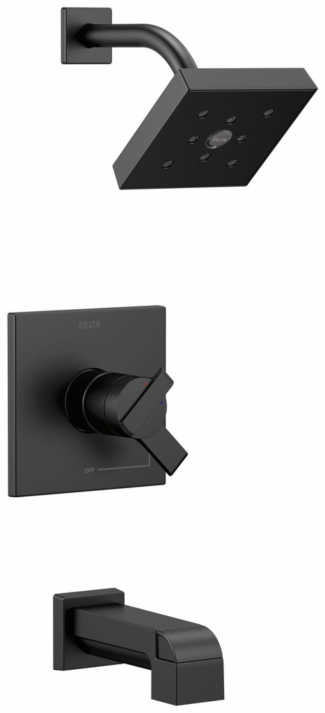 Ara Monitor 17 Series H2Okinetic Tub and Shower Trim