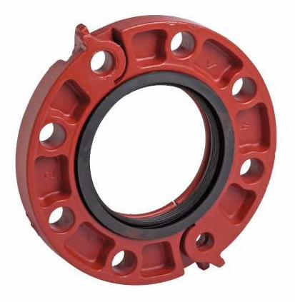 4" Grooved Flange Adapter AWWA Ductile Iron Style 341