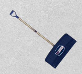 26" SNOW PUSHER POLY