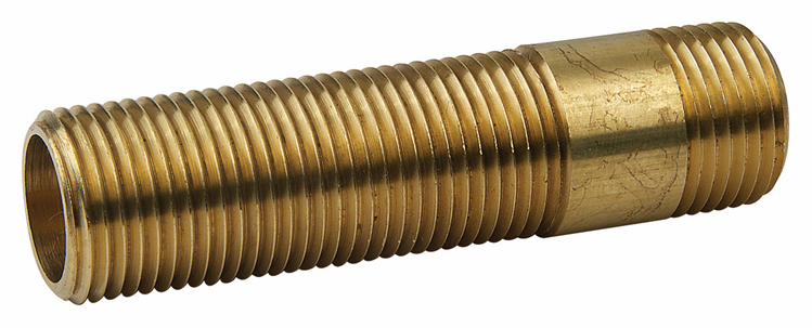 3" BRASS SPOUT NIPPLE