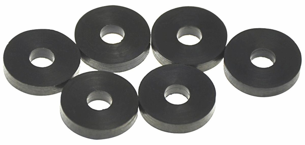 3/8R FLAT WASHER (PACK/6)