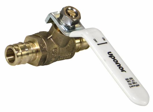 ProPEX LF Brass Ball Valve (full port), 1/2" PEX x 1/2" PEX