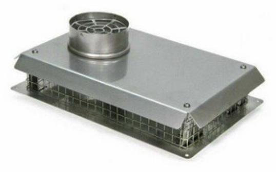 4"  Stainless Steel Sidewall Termination