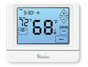 Thermostat, Programmable, 7-Day, 5-1-1, NP, Touchscreen, WIFI, 4H/2C