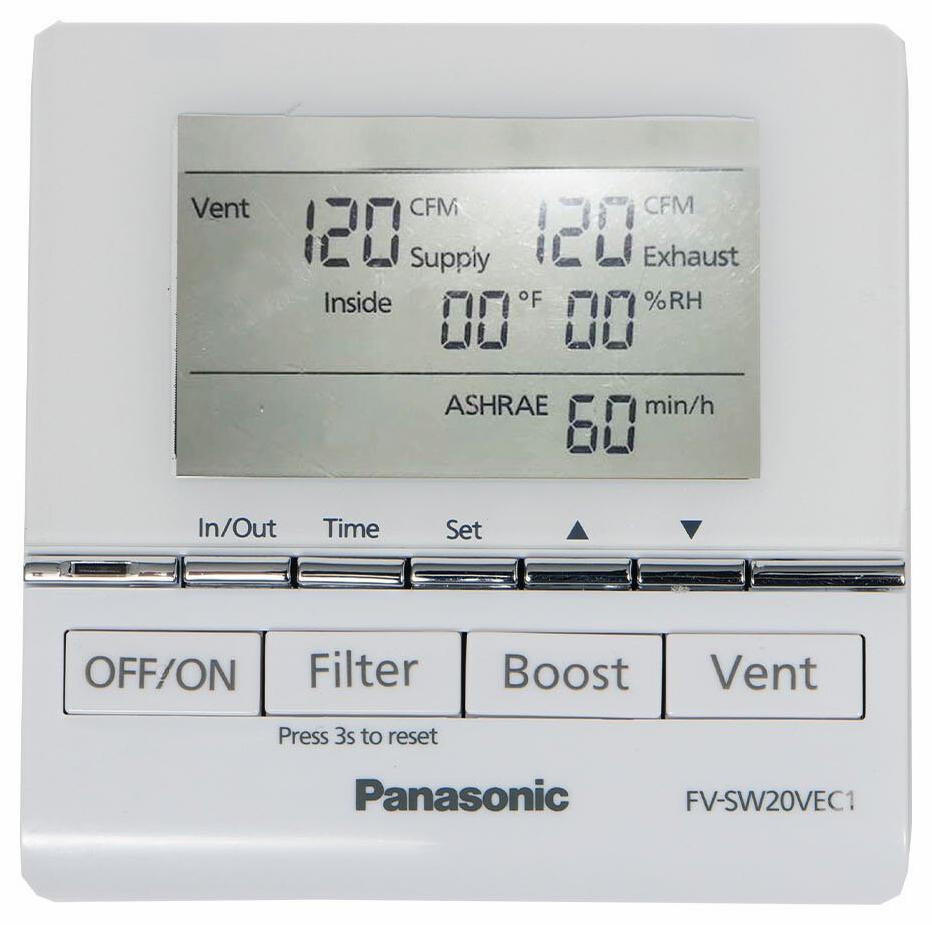 LCD Wired Wall Control for Intelli-Balance 200 ERV