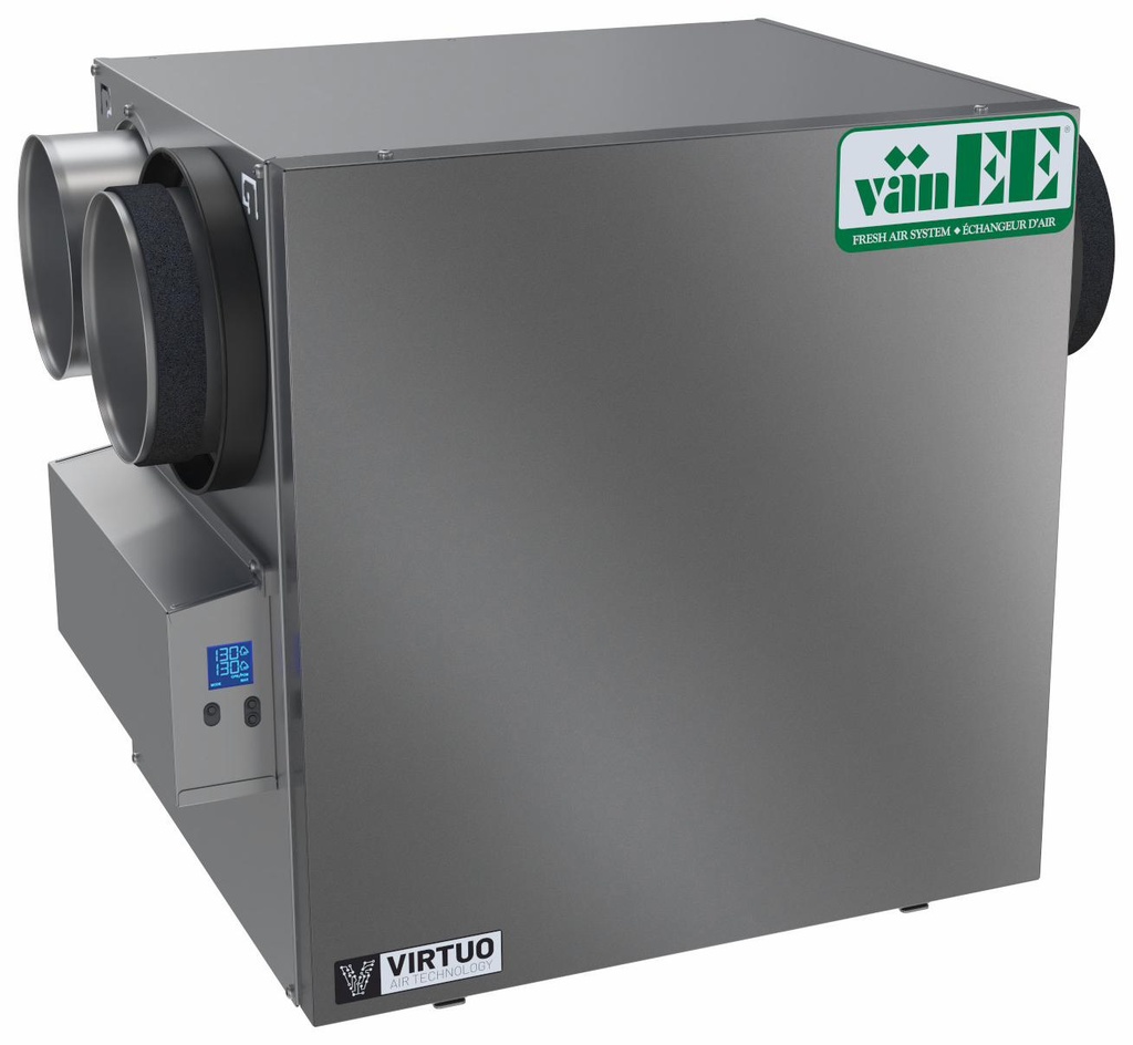 AI Series ERV 138 CFM 82% SRE with Virtuo Air Technology Side Ports