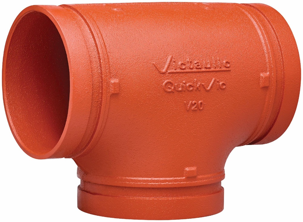 3" QuickVic Grooved Tee No. V20