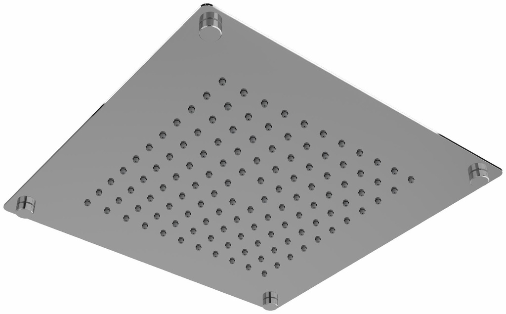10" Built-In Rain Square Showerhead